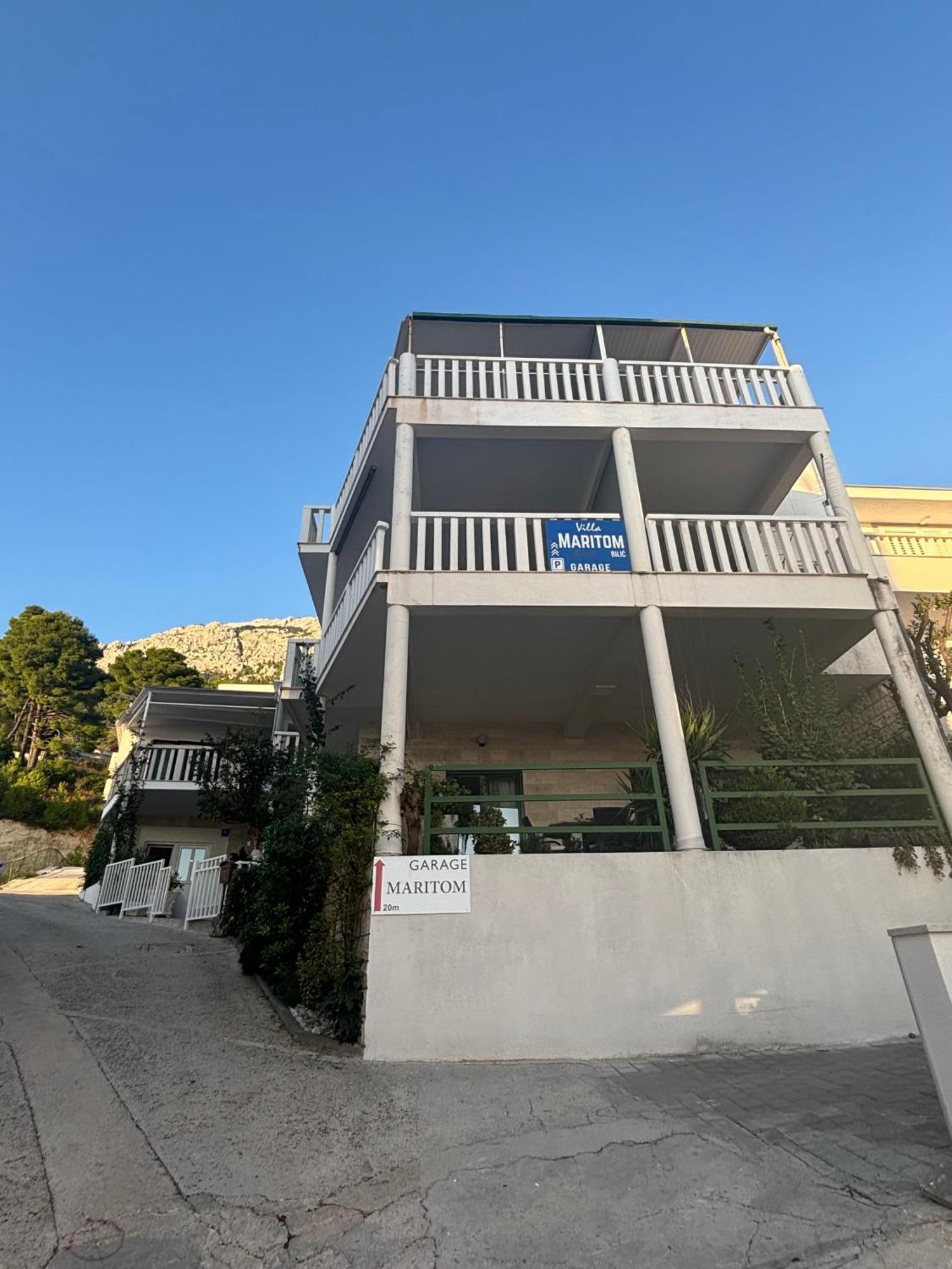 Maritom Apartments Baska Voda Exterior photo